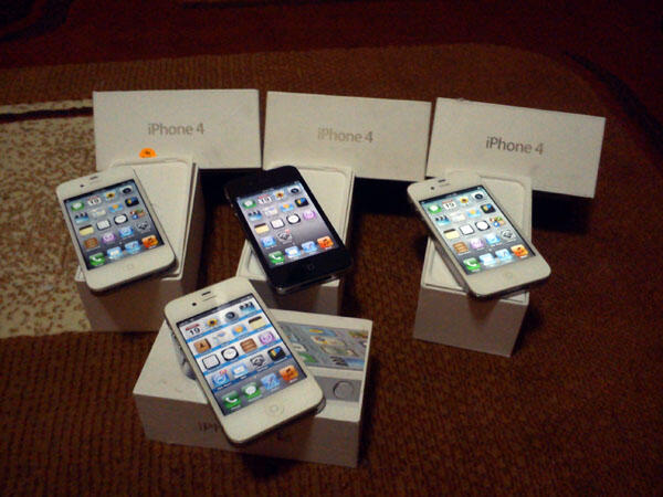 iPhone 4 & 4S || Black & White | 16Gb & 32GB | FULLSET | 2nd | MULUS || JOGJA