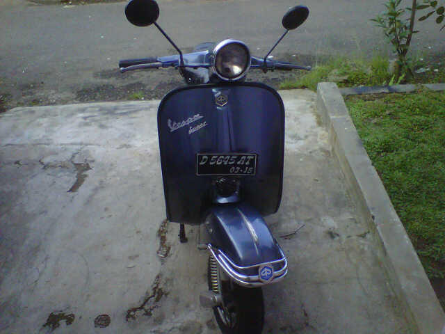vespa super 1970 kepala bulet