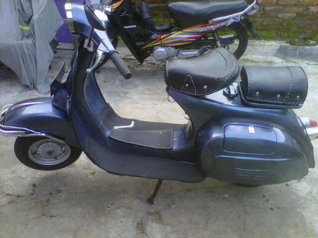 vespa super 1970 kepala bulet