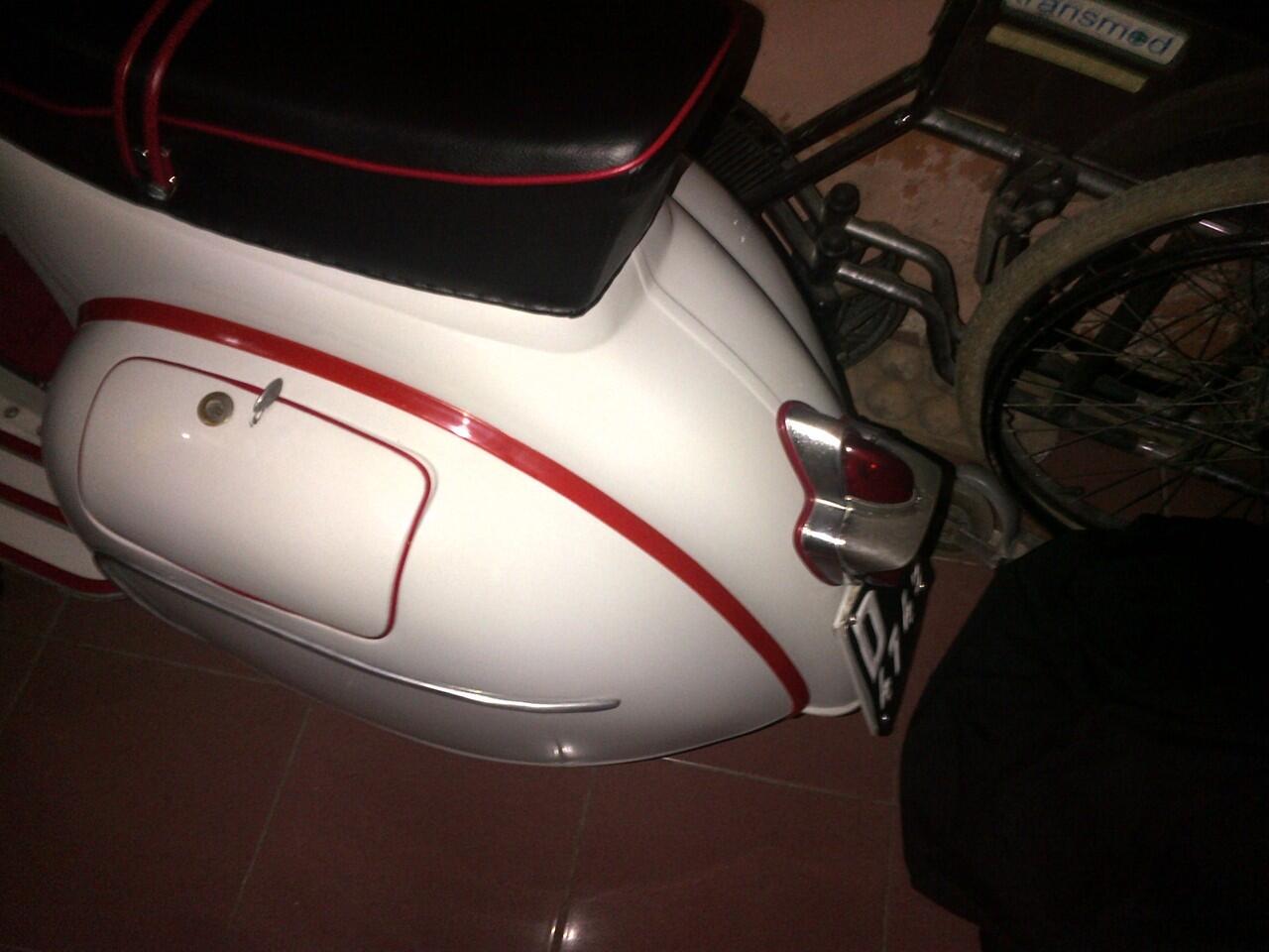 VBB 150 1962 tuker sama vespa LX 150