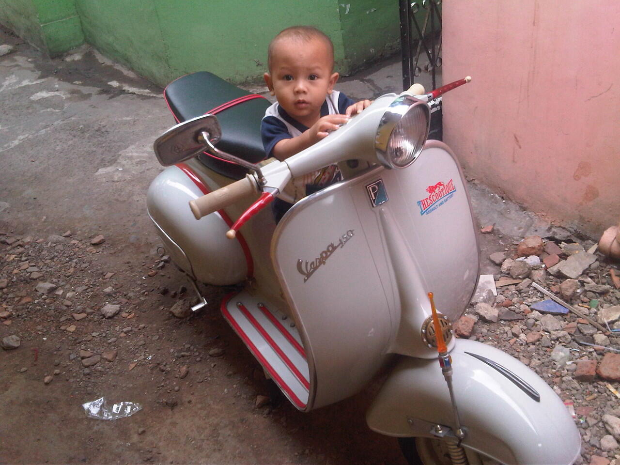VBB 150 1962 tuker sama vespa LX 150
