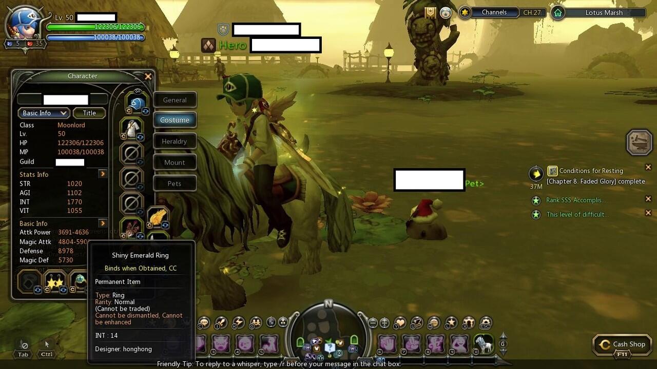 Jual Character Moonlord Level 50 Dragon Nest Sea Server Holywood