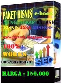 stengah hrga aja, kusus hari ini. ebook cara pembuatan adsense tanpa pihak ke 3