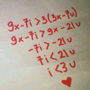 surat cinta dari seorang matematis