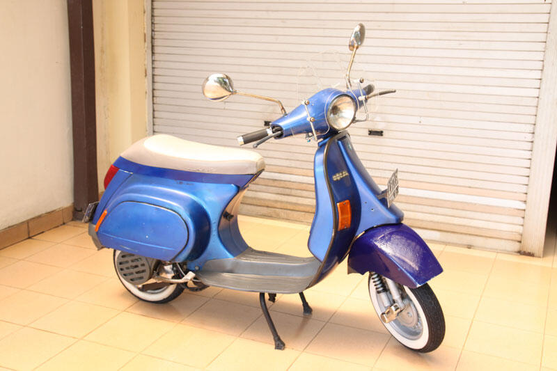 Vespa Corsa '94 Biru Metalik Siap Pakai