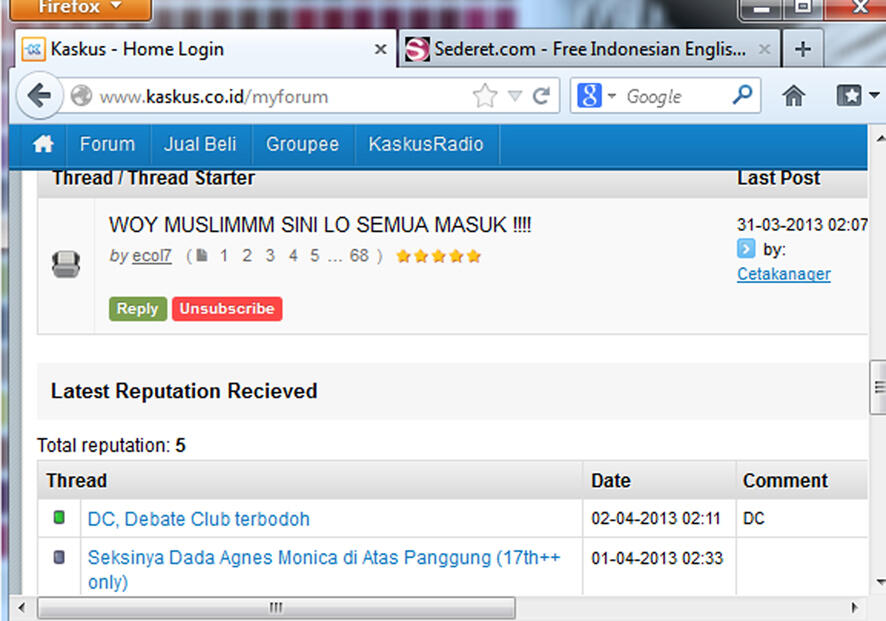 Momod atau mimin tolong perbaiki yang ini dong...