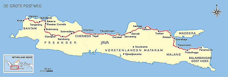 Mengenal Sejarah Singkat Jalan Daendels (Anyer-Panarukan 1.000 KM)