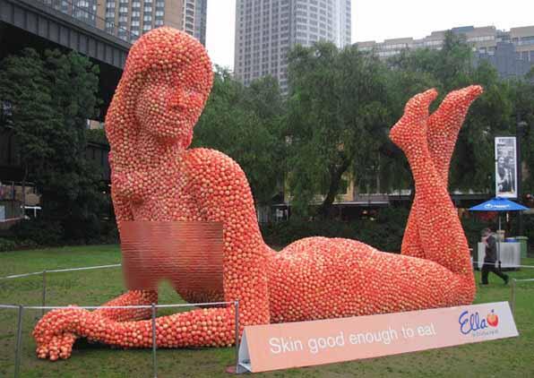7 Iklan Paling Unik Sedunia Pada Bangunan (+ Pict)