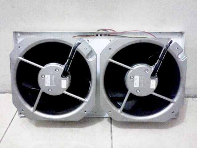 Terjual DC Axial Fan  Exhaust  Fan  48V DC Untuk Industri  