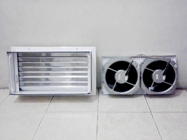 Terjual DC Axial Fan (Exhaust Fan 48V DC Untuk Industri 