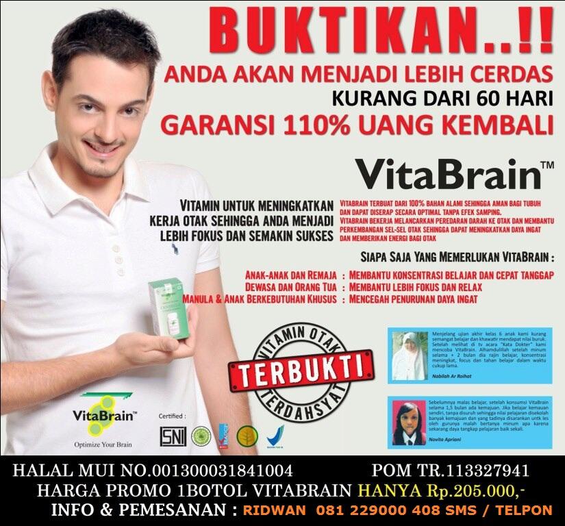 VITABRAIN - VITAMIN OTAK - Optimalkan Kerja Otak