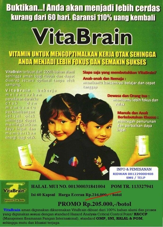 VITABRAIN - VITAMIN OTAK - Optimalkan Kerja Otak