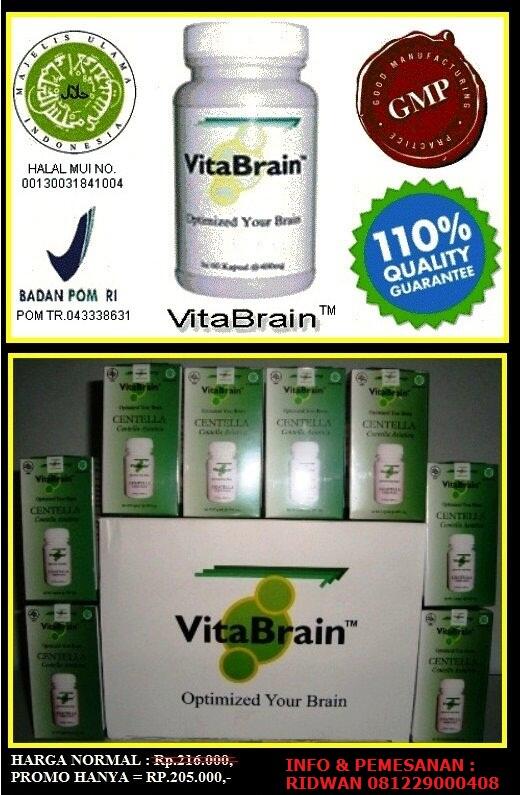 VITABRAIN - VITAMIN OTAK - Optimalkan Kerja Otak