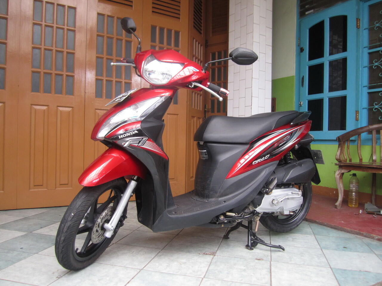 HONDA SPACY 2012 MERAH - B DKI TIMUR