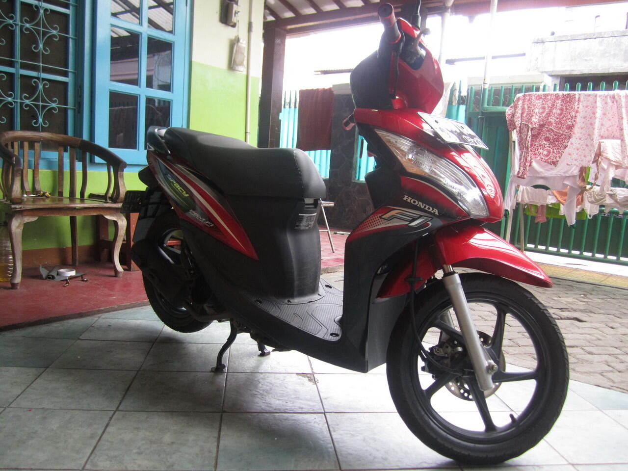 HONDA SPACY 2012 MERAH - B DKI TIMUR