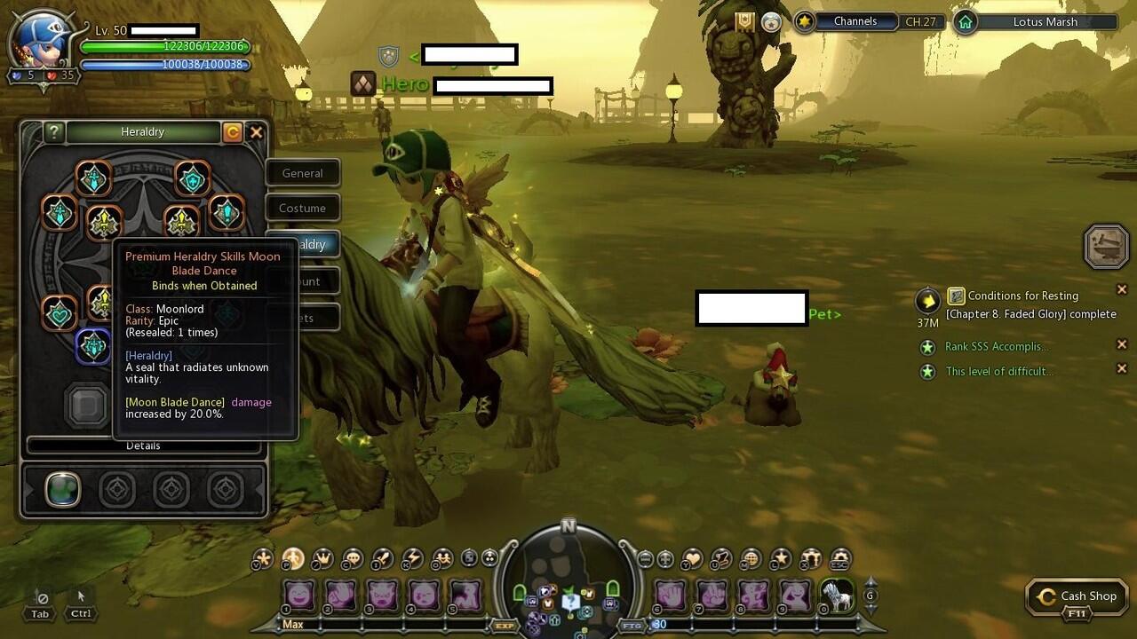 Jual Character Moonlord Level 50 Dragon Nest Sea Server Holywood