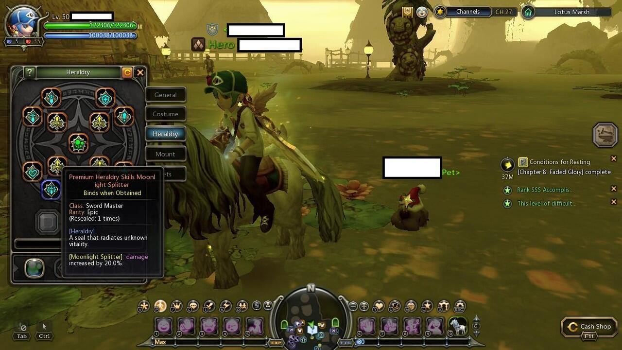 Jual Character Moonlord Level 50 Dragon Nest Sea Server Holywood
