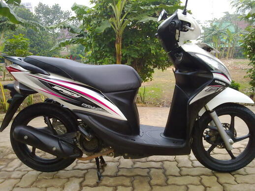 Spacy Putih September 2012 + Balik Nama ke Pembeli Gress Seperti Baru