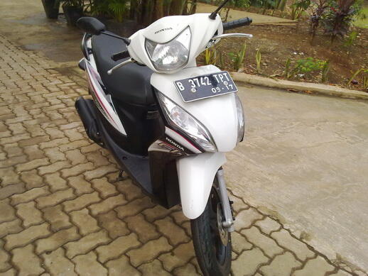 Spacy Putih September 2012 + Balik Nama ke Pembeli Gress Seperti Baru