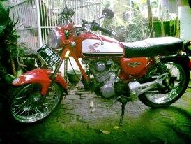 Jual GL 100 Modif CB antik