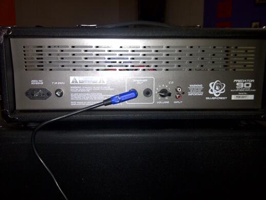 JUAL MURAH AMPLI GITAR HEAD CABINET SILVER CREST PREDATOR 90