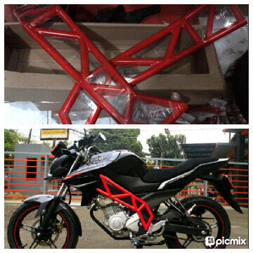 ***Tubular Frame Vixion, New Vxion, Byson, New Megapro Kirim Seluruh Indonesia***