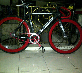 Terjual Wts Sepeda Fixie Visp Merah Hitam Bekasi Jaktim Kaskus