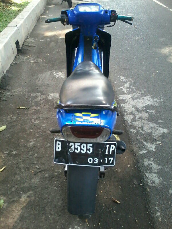 satria r 2002 plat pnjg