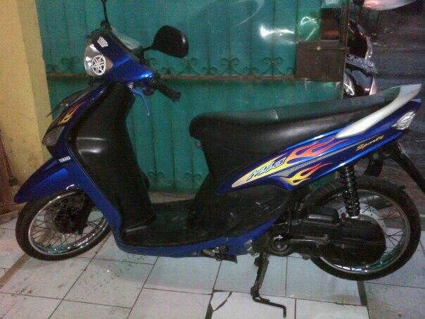 YAMAHA MIO SPORTY ' BIRU ' 2008 ( GOOD CONDITIONS )