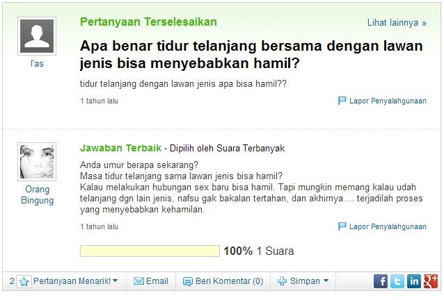 &#91;NGAKAK&#93; Apa benar tidur telanjang bersama dengan lawan jenis bisa menyebabkan hamil?