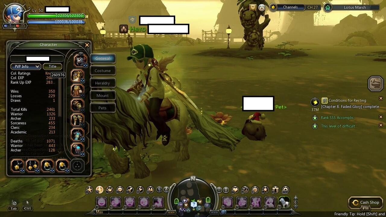Jual Character Moonlord Level 50 Dragon Nest Sea Server Holywood