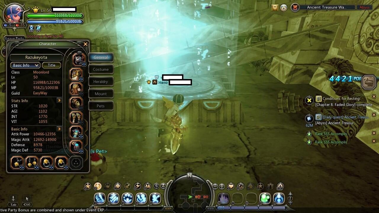 Jual Character Moonlord Level 50 Dragon Nest Sea Server Holywood