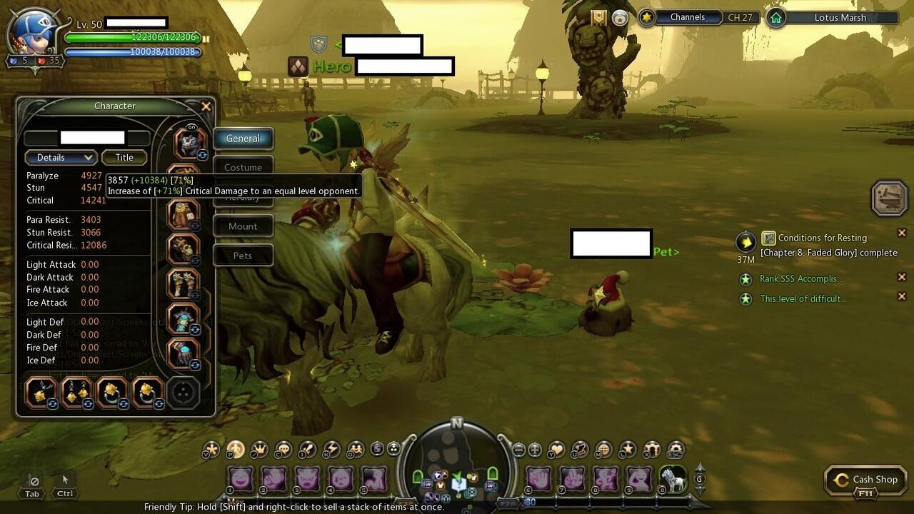 Jual Character Moonlord Level 50 Dragon Nest Sea Server Holywood