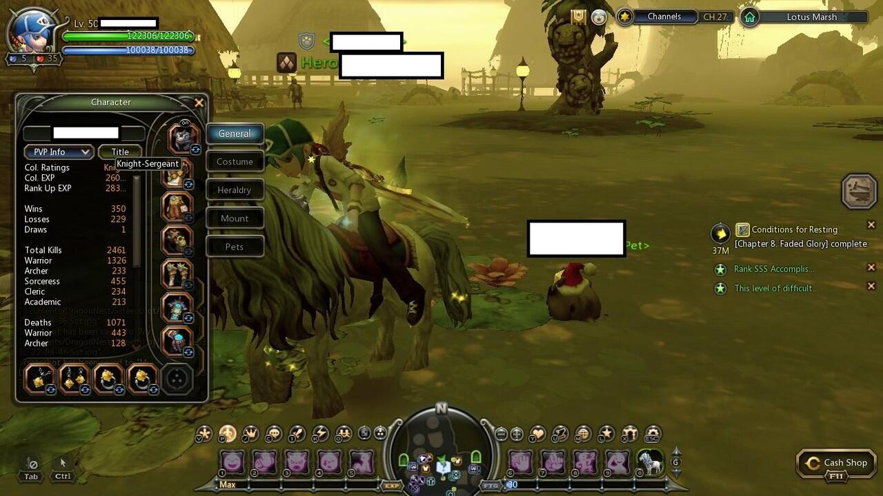 Jual Character Moonlord Level 50 Dragon Nest Sea Server Holywood