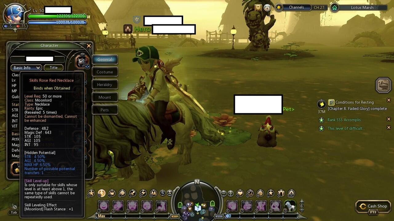 Jual Character Moonlord Level 50 Dragon Nest Sea Server Holywood