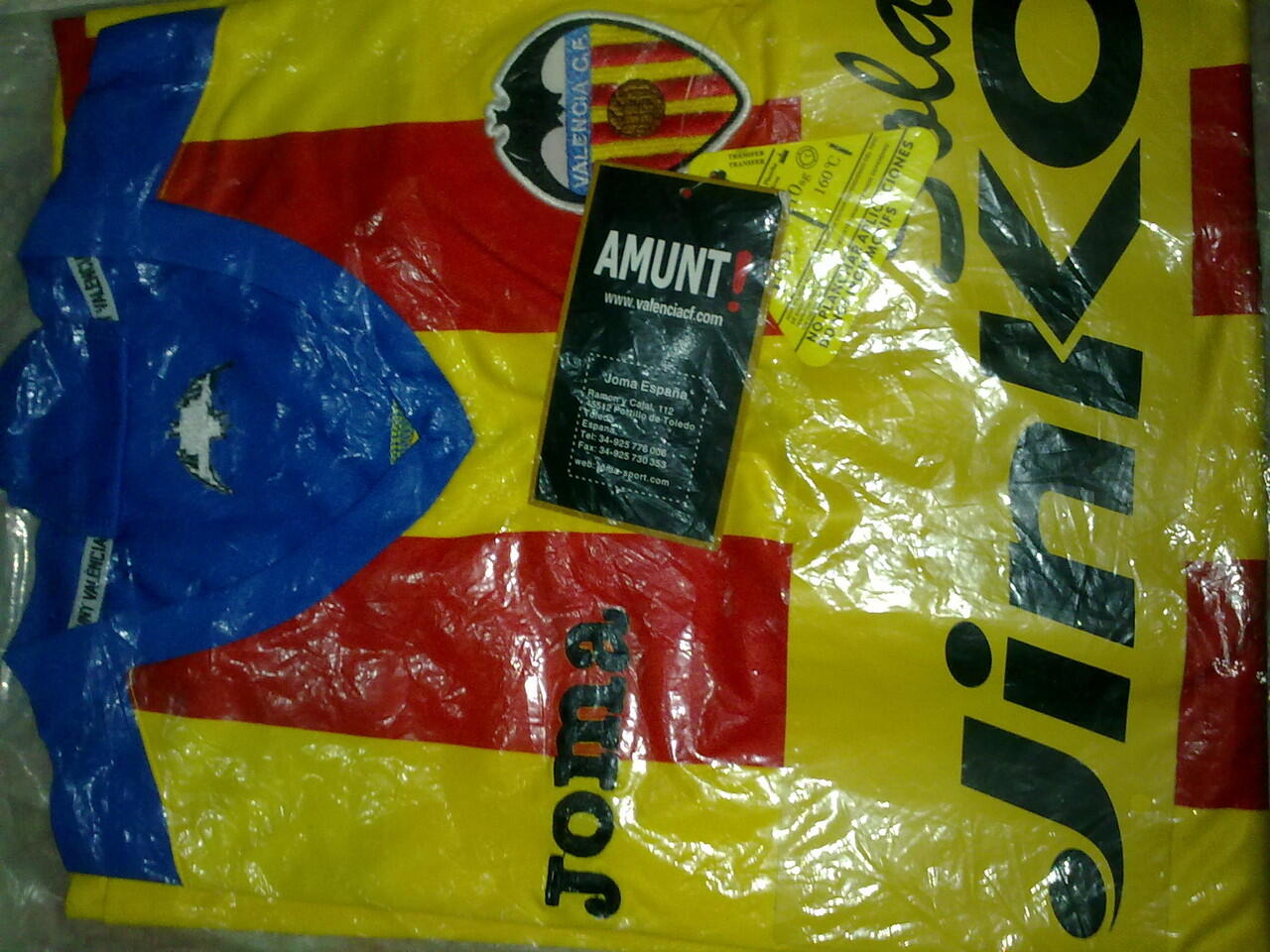 Jersey Grade Ori Valencia Away 2012/2013