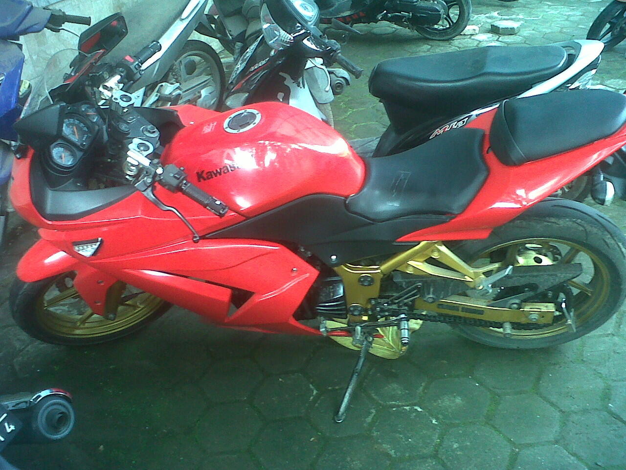wts ninja 250 modif ringan BU