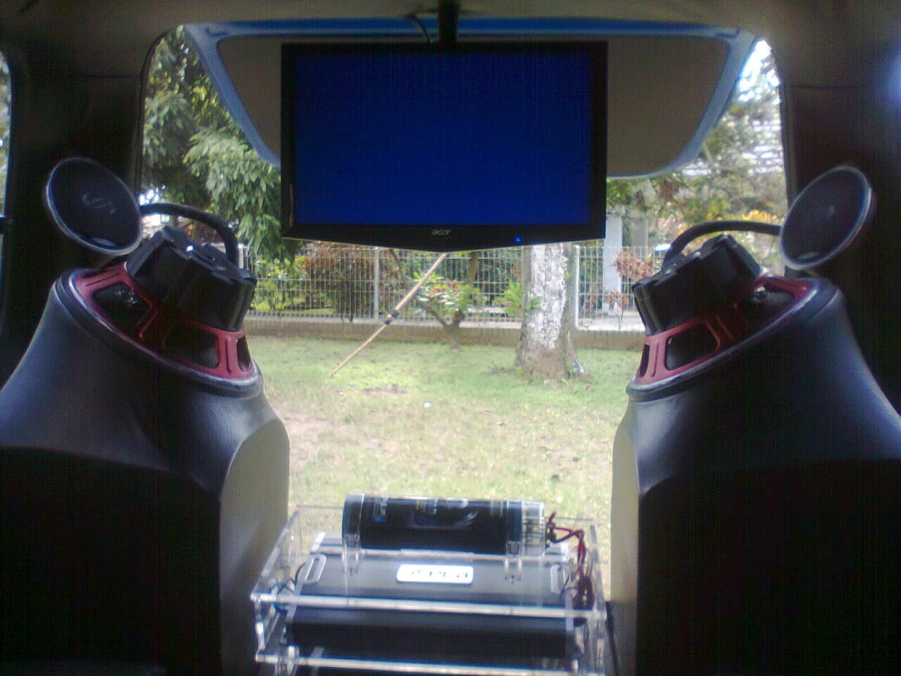 Angkot Bogor modifikasi xenia full audio system