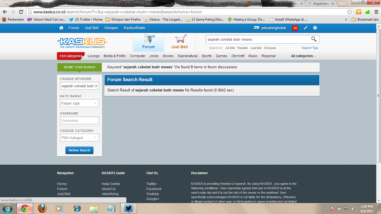 Sejarah tentang Meises (Chocolate Rice Milk)