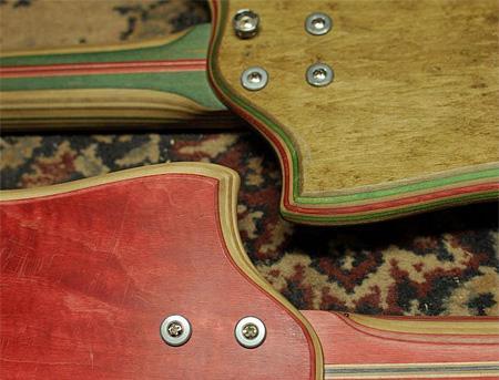 [cekidot] Gitar Unik Terbuat Dari Skateboard 