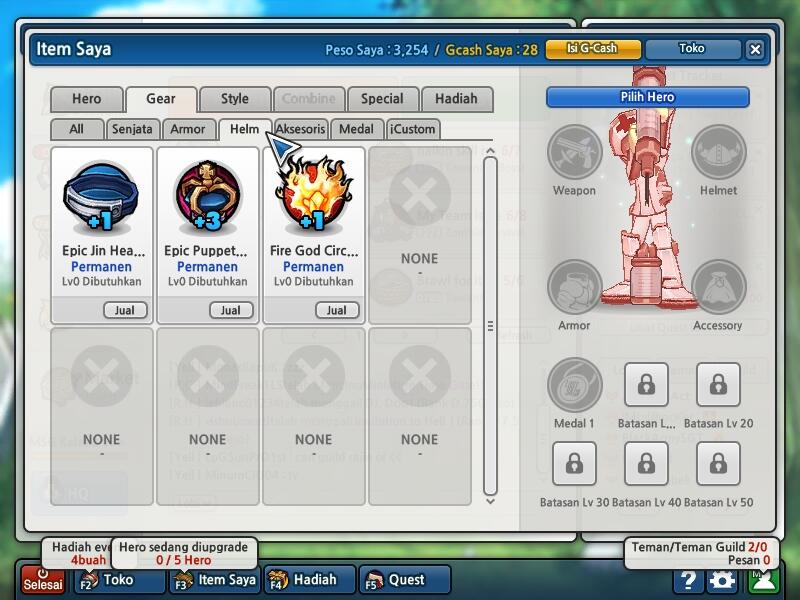 Sell char lost saga Msg class 2