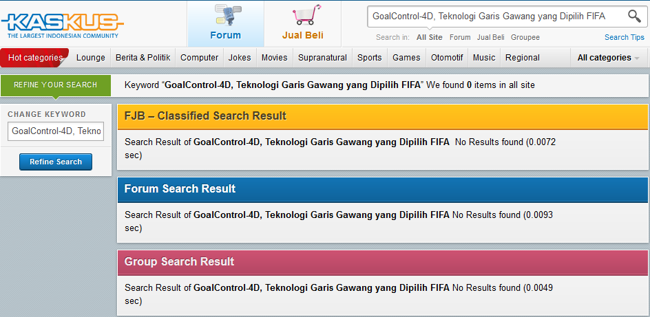 GoalControl-4D, Teknologi Garis Gawang yang Dipilih FIFA