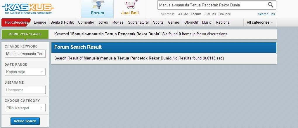 Manusia-Manusia Tertua Pencetak Rekor Dunia