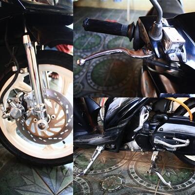 Suzuki SkyDrive 2009 HITAM MULUS