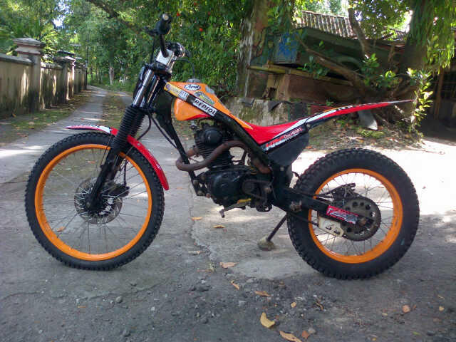 Honda CB custom trial Jogja