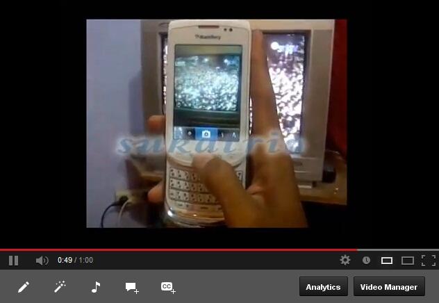 Cara Baru Nonton TV live melalui BlackBerry Tanpa Koneksi Inet&#91;pict+vid&#93;