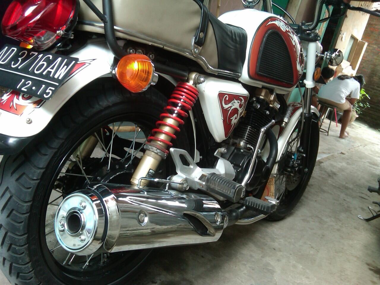 yang punya motor modif model CB share sini dung