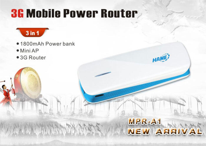 Hame A1 & A2 Powerbank, Wi-fi Router, ADSL ModeM - Semarang Jakarta