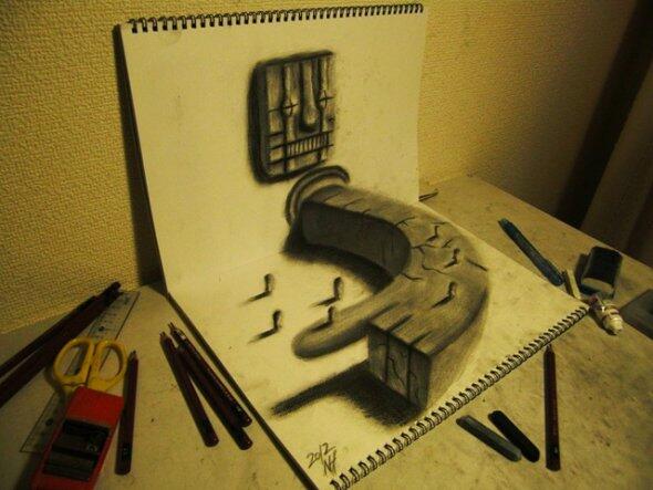 -= Gambar-Gambar Buku Sketsa 3D =-