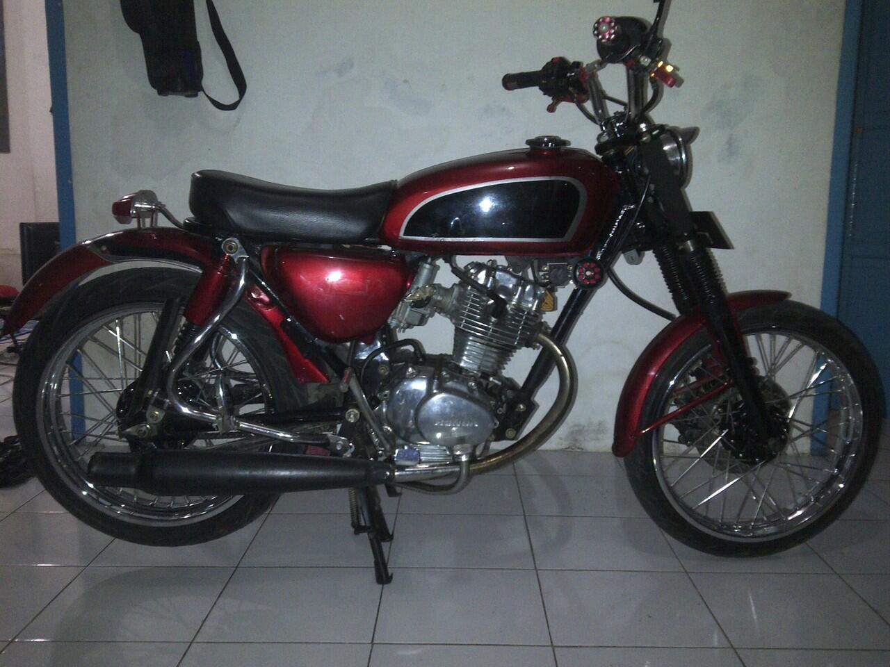 Cari WTS Honda CB 125 74 Full Modif KASKUS